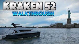 #001 FIRST EDITION!!! KRAKEN 52 WALK-THROUGH TOUR | DSK Marine @Howe2Live