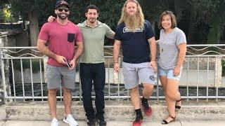 SQUATS w/ the Barbell Medicine Crew: Austin Baraki, Jordan Feigenbaum, Leah Lutz