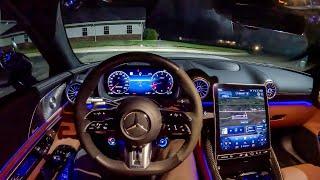 2024 Mercedes-AMG GT 63 Coupe - POV Night Drive (Binaural Audio)