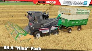 FS22 | SK-5 "Niva" Pack - Farming Simulator 22 New Mods Review 2K60