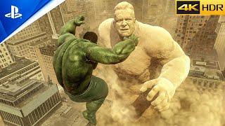 Marvel's Spider-Man 2 - HULK VS SANDMAN BOSS FIGHT (RTX 5090) Ray-Tracing Ultra Realistic Graphics