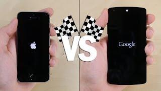 Nexus 5 vs. iPhone 5S Speed Test