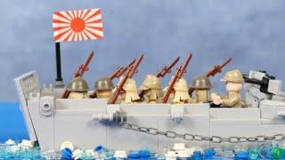 LegoWW2, Battle of Rabaul. Pacific theatre.  ANZAC "LARK" forces - part 1