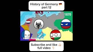 Countryballs - History of Germany  #history #polandball #countryballs #europe #germany #ww2 #ww1