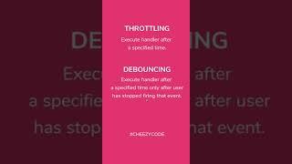 Android - Throttling & Debouncing | CheezyCode Tips & Tricks #shorts