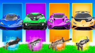 die ZUFÄLLIGE AUTO CHALLANGE in Fortnite!