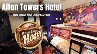 MOON VOYAGER ROOM TOUR | ALTON TOWERS HOTEL VLOG