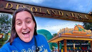 I ATE EVERYTHING IN DINOLAND USA BEFORE IT CLOSES FOREVER: Animal Kingdom | Disney World