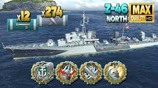 Эсминец Z-46: легкий старт, сложный финал - World of Warships