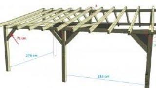 Навес от дърво направи си сам/ стъпка по стъпка