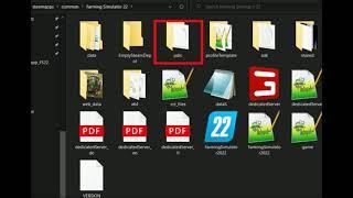 FS22, Your Mods folder location, steam