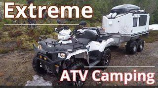 Ekstrem ATV Camping / Extreme ATV Camping / Polaris / Cam Am / Camper trailer/ Overland trailer