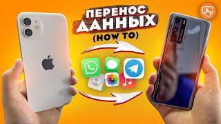 С IOS на Android | Как ЛЕГКО перенести данные - пошаговая инструкция | Whatsapp | Музыка | Контакты