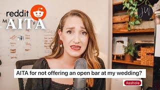 AITA for NOT Offering an Open Bar? | Wedding Planner REACTS