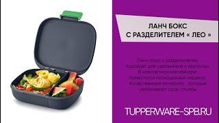 ЛАНЧ БОКС С РАЗДЕЛИТЕЛЕМ « ЛЕО » / www.tupperware-spb.ru