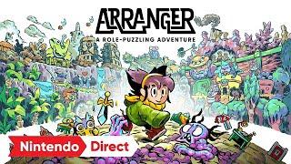 Arranger: A Role-Puzzling Adventure - Reveal Trailer - Nintendo Switch