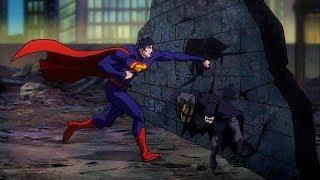 Superman vs Batman & Green Lantern | Justice League: War