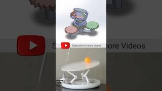 Spherical Parallel Mechanism in #solidWorks #shorts | Master CAD Studio #3danimation #3ddesign