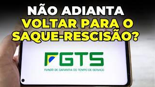 Saiba disso ANTES QUE SEJA TARDE: o saque-aniversário do FGTS vai bloquear o FGTS por muito tempo