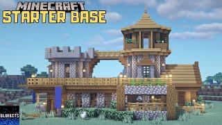 Minecraft Tutorial - How to Build an Ultimate Starter Base #21