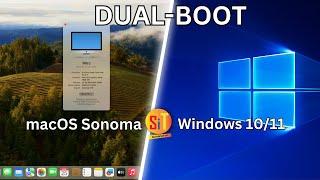 macOS Sonoma And Windows Dual Boot.