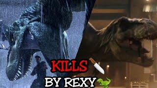 Every Human Kill by Rexy, The T Rex in the Jurassic Franchise