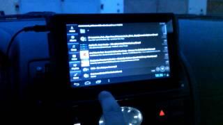 Prestigio PMP3370B 7" Android Tablet in car