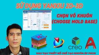 Nx Autocad Yanxiu chọn vỏ khuôn(Mold Base)|slider sliders design designer injection modeling surface