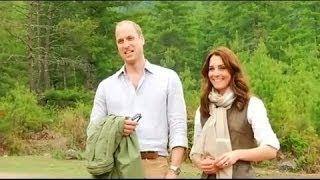 William & Kate: describe Bhutan hike amazing experience