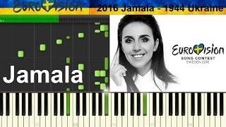 Eurovision 2016 Ukraine Piano Tutorial (Synthesia) – Jamala 1944