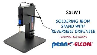 Soldering Iron Stand with Reversible Dispenser | SSLW1 | Penn Elcom