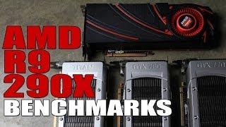 AMD R9 290X vs NVIDIA GTX 770, 780 & TITAN - GPU Benchmarks