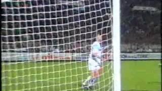 Chris Waddle Piss take goal. Sheffield Wednesday Spurs Marseille Newcastle united