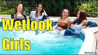 Wetlook Girls in Pool | Wet Look | Wetlook Party