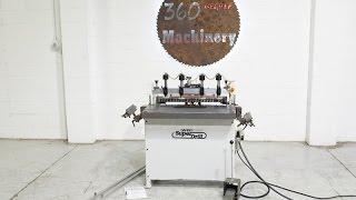 GANNOMAT SUPER DRILL 23 SPINDLE VERTICAL HORIZONTAL BORING MACHINE