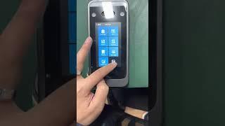 face recognition access control time attendance free software touch screen tcp/ip rfid usb