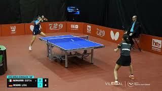 Lisa Wang (GER) vs Sofia Minurri (ITA) | U15 QF | 2023 WTT Youth Contender Vila Real