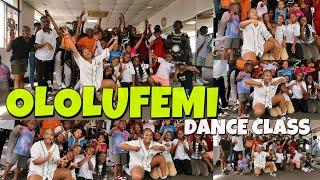 OLOLUFEMI JUX & DIAMOND PLATINUMZ  DANCE CLASS