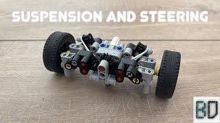 Ultra Compact Suspension And Steering | Lego Technic