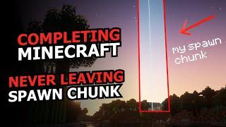 Can you beat Minecraft never leaving your spawn chunk? [FULL SERIES]