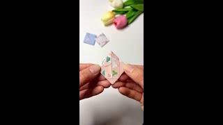 Simple small envelope #handmade origami #Origami in Douyin #tutorial #origami #handmade tutorial