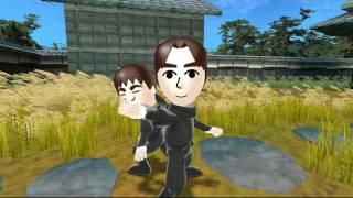 Wii Play Motion: Trigger Twist Ninja Stage 2 player 60fps