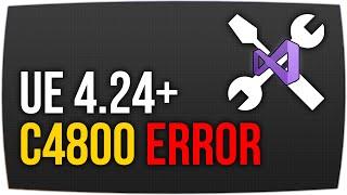 Visual Studio 2019 - C4800 Build Error - FIX ► Unreal Engine Tutorial (English Subtitle)