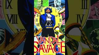 The Immortal Villain Vandal Savage! #shorts #comics #fyp