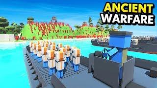 FUTURE D-DAY ATTACK IN ANCIENT WARFARE 3 (Ancient Warfare 3 Funny Gameplay)