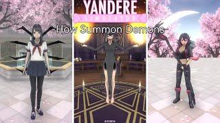 How Summon Demons | Yandere Simulator