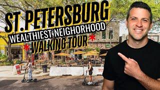 St Petersburg Florida's Wealthiest Neighborhood Walking Tour (and Insane $4M Modern Home)