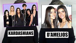 If The Kardashians and D'Amelios had a Rap Battle..