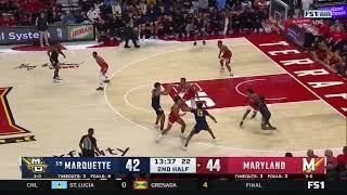 The West Bend Mutual Insurance highlights: No. 15 Marquette 78, Maryland 74 (Nov. 15, 2024)