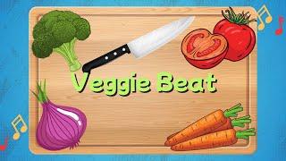 The Veggie Beat - Rhythm Syllables Clap Along For Kids |  Vegetable Learning Song 